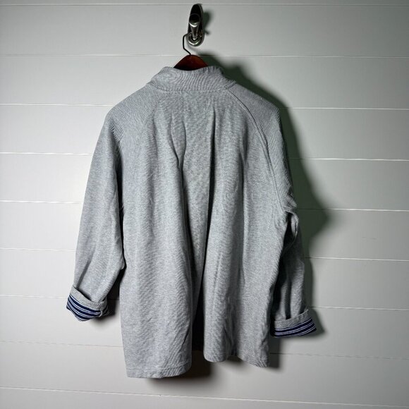 Southern Tide Long Sleeve Quarter Zip Women’s Golf Shirt Gray Size Large - Picture 5 of 11